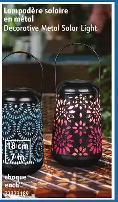 Sushi Shop Decorative Metal Solar Light offer