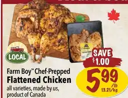 Farm Boy Farm Boy Chef-Prepped Flattened Chicken offer