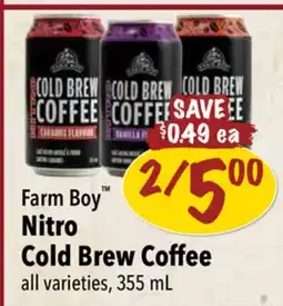 Farm Boy Farm Boy Nitro Cold Brew Coffee offer