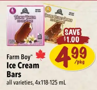 Farm Boy Farm Boy Ice Cream Bars offer