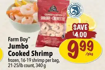 Farm Boy Farm Boy Jumbo Cooked Shrimp offer