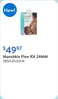 Walmart Munchkin Flow Kit 24MM offer
