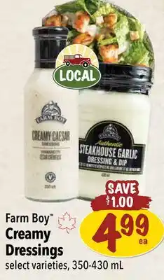Farm Boy Farm Boy Creamy Dressings offer