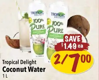 Farm Boy Tropical Delight Coconut Water offer