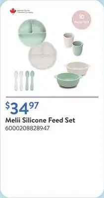 Walmart Melii Silicone Feed Set offer