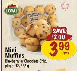 Farm Boy Mini Muffins offer