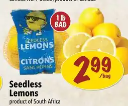 Farm Boy Seedless Lemons offer