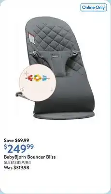 Walmart BabyBjorn Bouncer Bliss offer