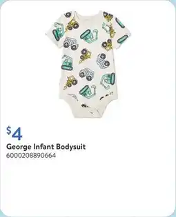Walmart George Infant Bodysuit offer