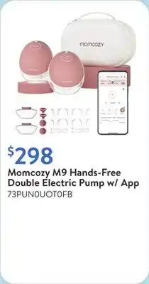 Walmart Momcozy M9 Hands-Free Double Electric Pump w/ App offer