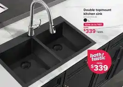Bath Depot Double topmount kitchen sink offer