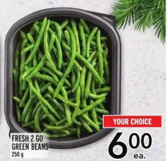 Metro Fresh 2 go green beans offer