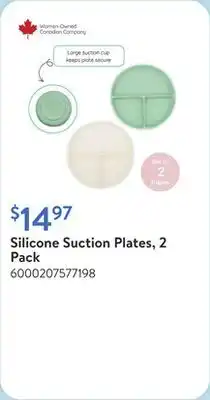 Walmart Silicone Suction Plates, 2 Pack offer