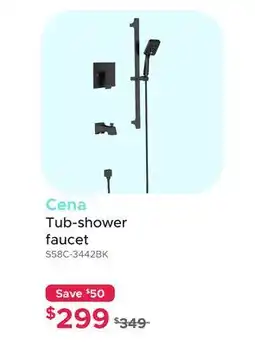 Bath Depot Cena Tub-shower faucet offer