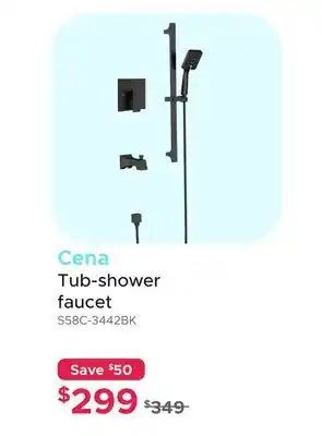 Bath Depot Cena Tub-shower faucet offer