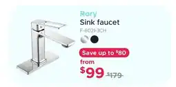 Bath Depot Rory Sink faucet offer