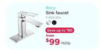 Bath Depot Rory Sink faucet offer