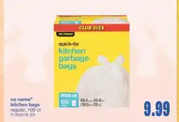 Wholesale Club KITCHEN BAGS, 100 ct offer
