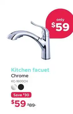 Bath Depot Kitchen facuet Chrome offer