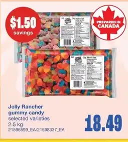 Wholesale Club GUMMY CANDY, 2.5 kg offer