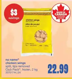 Wholesale Club CHICKEN WINGS, 2 KG offer