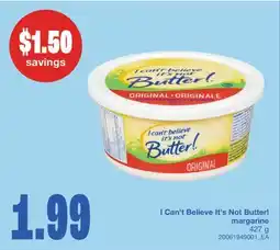 Wholesale Club MARGARINE, 427 g offer