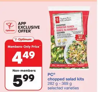 Wholesale Club CHOPPED SALAD KITS, 282 g - 369 g offer
