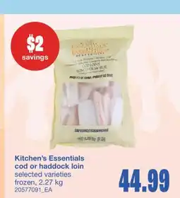 Wholesale Club COD OR HADDOCK LOIN, 2.27 kg offer