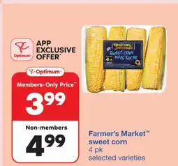 Wholesale Club FARMER'S MARKET SWEET CORN offer