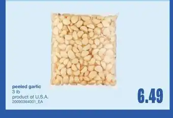 Wholesale Club PEELED GARLIC, 3 LB offer