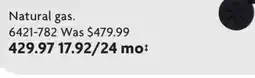 Home Hardware Flame 440 Red Natural Gas offer