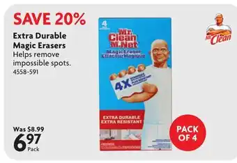 Home Hardware Extra Durable Magic Erasers offer