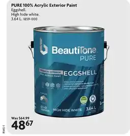 Home Hardware PURE 100% Acrylic Exterior Paint offer