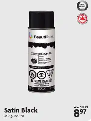 Home Hardware Satin Black offer