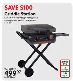 Home Hardware Griddle Station offer