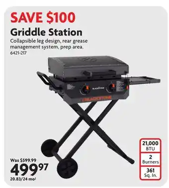 Home Hardware Griddle Station offer
