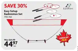 Home Hardware Easy Setup Badminton Set offer