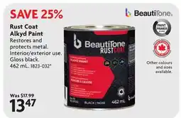 Home Hardware Rust Coat Alkyd Paint offer