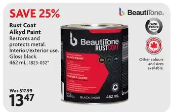 Home Hardware Rust Coat Alkyd Paint offer