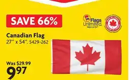 Home Hardware Canadian Flag offer