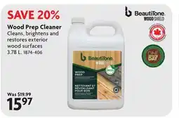 Home Hardware Wood Prep Cleaner offer