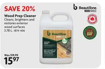 Home Hardware Wood Prep Cleaner offer