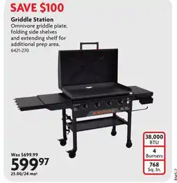 Home Hardware Griddle Station offer