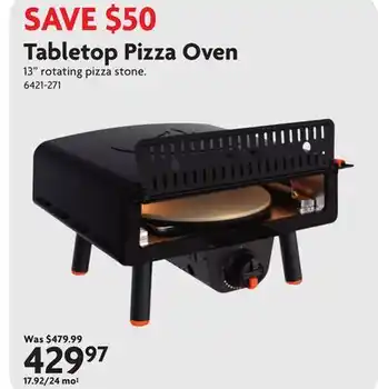 Home Hardware Tabletop Pizza Oven offer