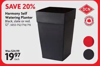 Home Hardware Harmony Self Watering Planter offer