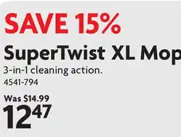 Home Hardware SuperTwist XL Mop offer