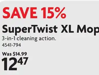 Home Hardware SuperTwist XL Mop offer