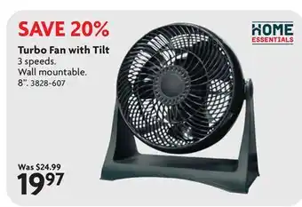 Home Hardware Turbo Fan with Tilt offer