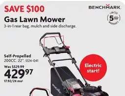 Home Hardware Gas Lawn Mower offer