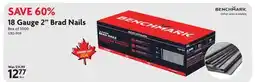 Home Hardware 18 Gauge 2 Brad Nails offer